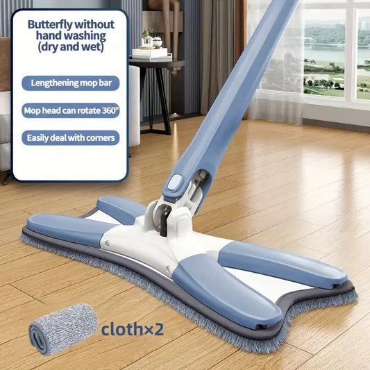 Microfiber X Shape Mop for Floor Cleaning